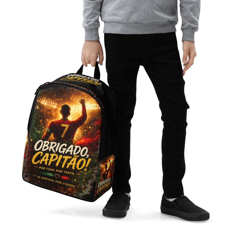Obrigado Capitão Mochila Minimalista