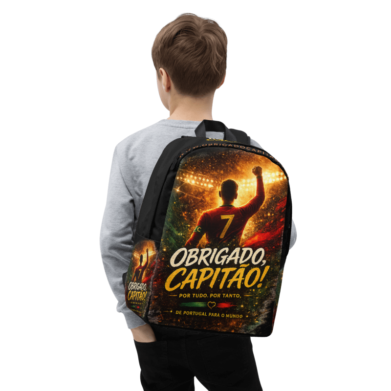 Obrigado Capitão Mochila Minimalista