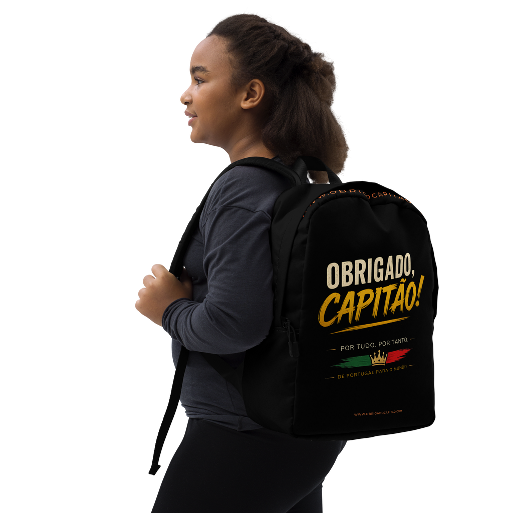 Obrigado Capitão Minimalist Backpack
