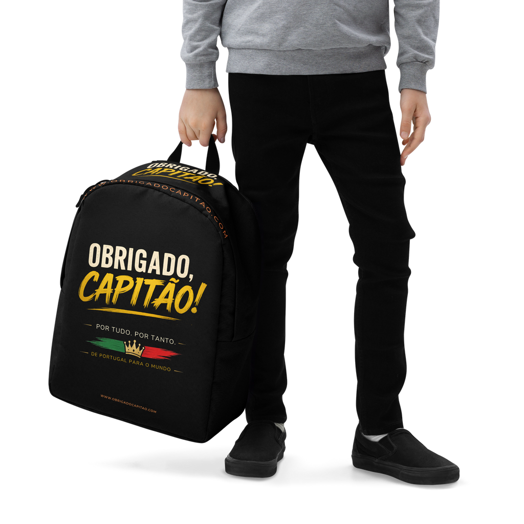 Obrigado Capitão Minimalist Backpack