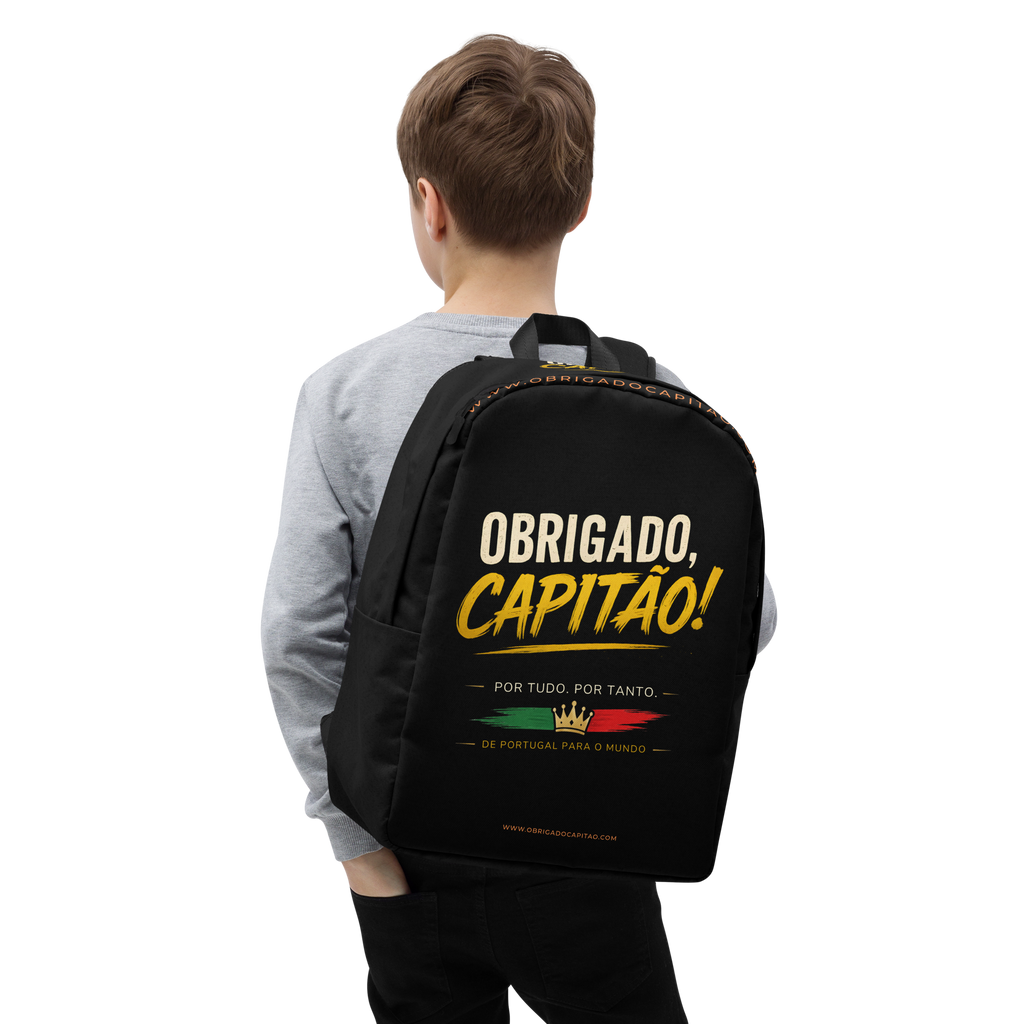 Obrigado Capitão Minimalist Backpack