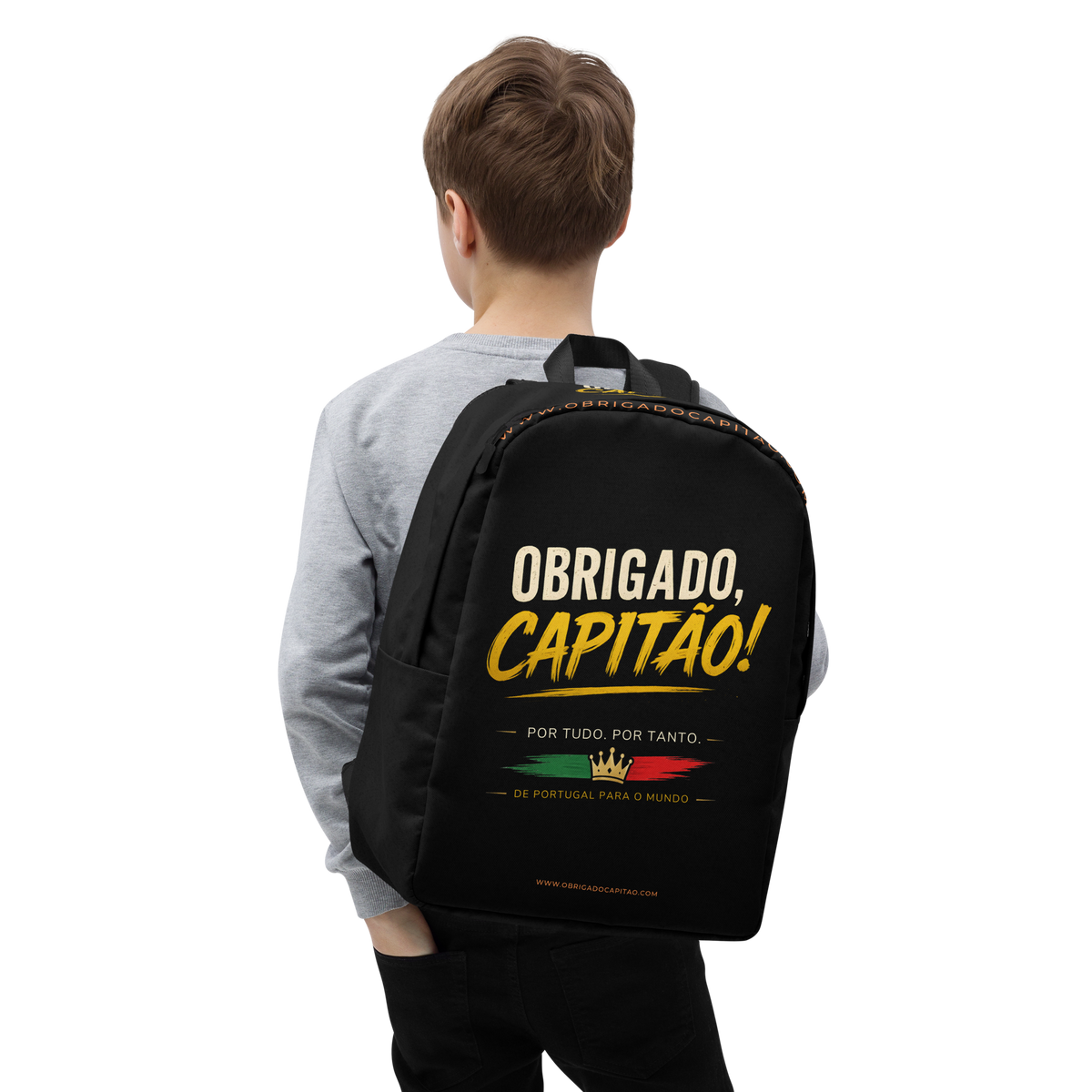 Obrigado Capitão Minimalist Backpack
