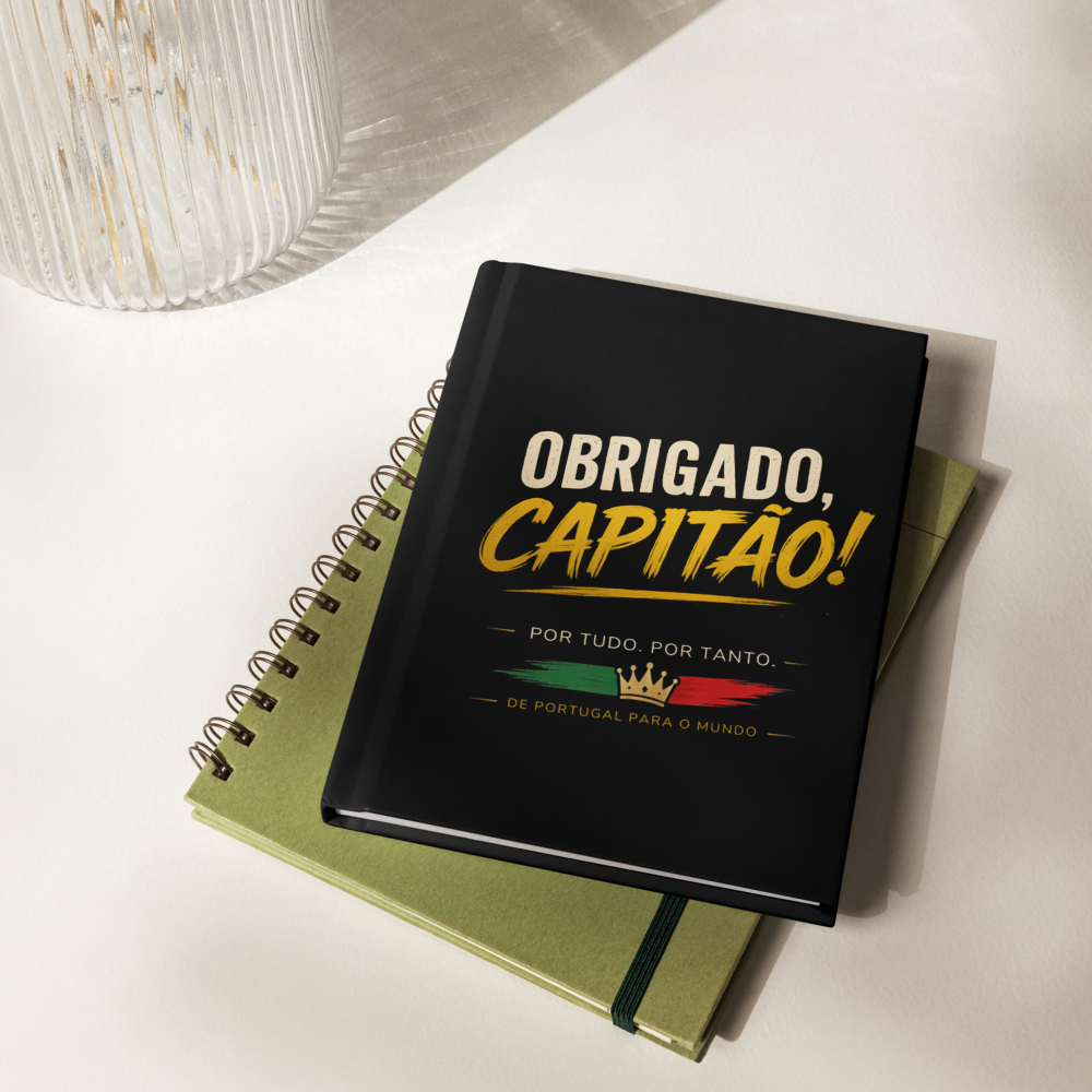 Obrigado Capitão Hardcover Journal Matte