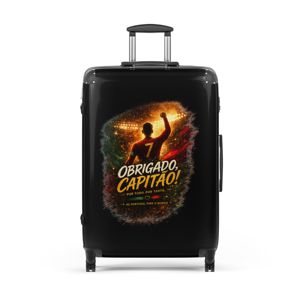 Obrigado Capitão Hard-shell suitcase