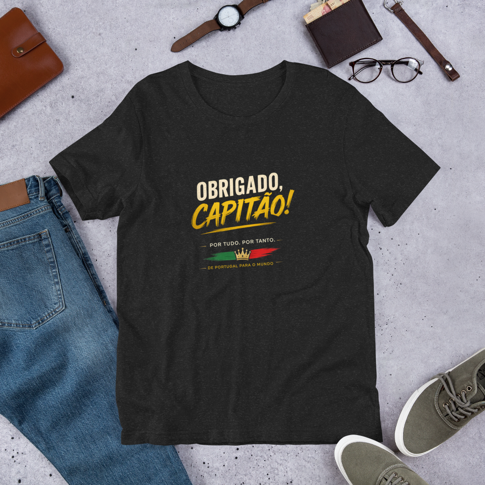 Obrigado Capitão Unisex T-Shirt