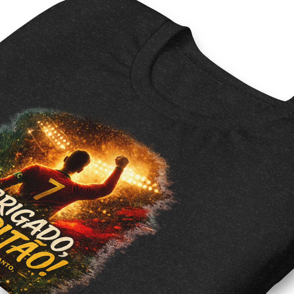Obrigado Capitão Unisex t-shirt
